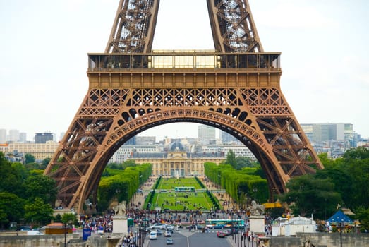 Eiffel Tower in Paris in the day time