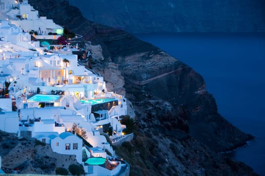 Greek Tourism in santorini island hotel lodging