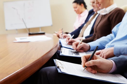 business, people, human, male, female, teamwork, corporate, executive, working, pen, job, career, row, line, lecture, seminar, note, training, briefing, success, education, convention, close-up, journalist, congress, summary, learning, improvement, ballpo