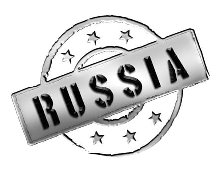 Sign and stamp named RUSSIA for your presentation, for websites and many more.