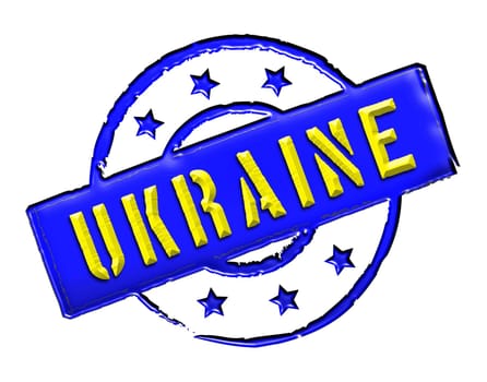 Sign and stamp named UKRAINE for your presentation, for websites and many more.