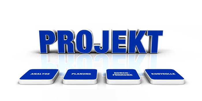 Text Concept - 3D Project Blue 2