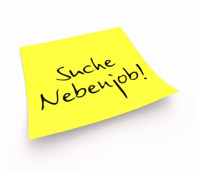Notes - Looking for a part-time job!