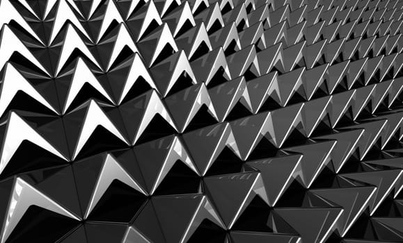 Background - Pyramids Matrix Silver