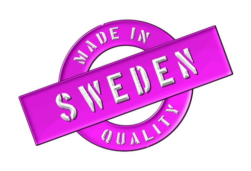 Made in Sweden - Quality seal for your website, web, presentation - Made in - Qualitätssiegel für Ihre Webseite, Webshop, Präsentation