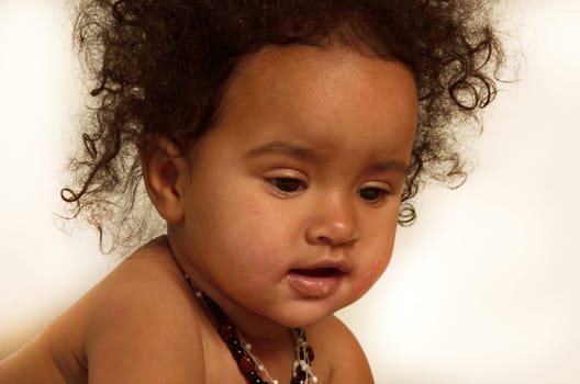 African child one year old