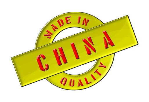 Made in China - Quality seal for your website, web, presentation - Made in - Qualitätssiegel für Ihre Webseite, Webshop, Präsentation