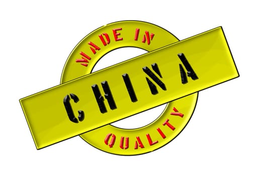 Made in China - Quality seal for your website, web, presentation - Made in - Qualitätssiegel für Ihre Webseite, Webshop, Präsentation