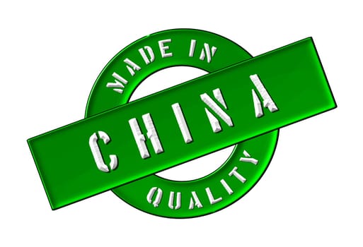 Made in China - Quality seal for your website, web, presentation - Made in - Qualitätssiegel für Ihre Webseite, Webshop, Präsentation
