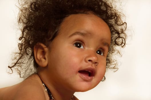African child one year old