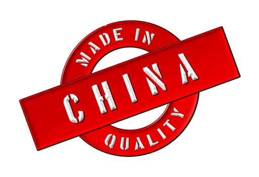 Made in China - Quality seal for your website, web, presentation - Made in - Qualitätssiegel für Ihre Webseite, Webshop, Präsentation