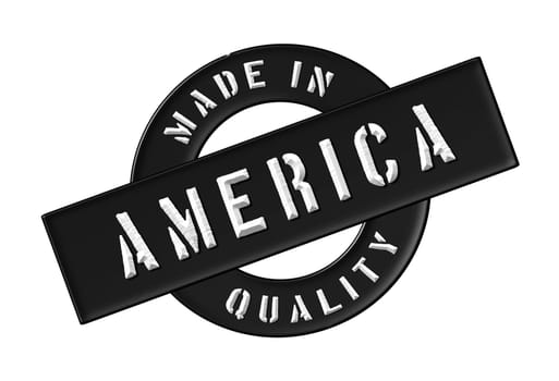 Made in America - Quality seal for your website, web, presentation