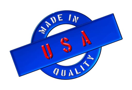 Made in America - Quality seal for your website, web, presentation