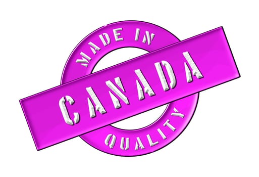 Made in Canada - Quality seal for your website, web, presentation