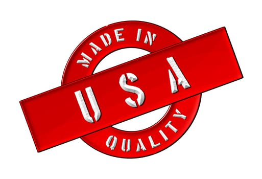 Made in America - Quality seal for your website, web, presentation