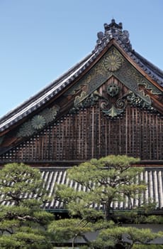 Nijo Castle is a flatland castle located in Kyoto, Japan, was built for the first shogun Tokugawa Ieyasu.  It is now a UNESCO World Heritage site.
