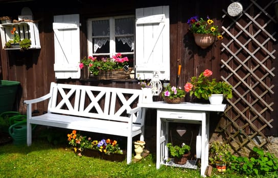 Garden cottage shabby chic