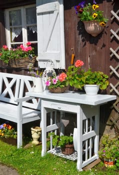 Garden cottage shabby chic