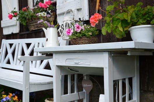 Garden cottage shabby chic