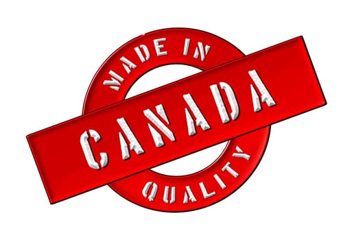 Made in Canada - Quality seal for your website, web, presentation