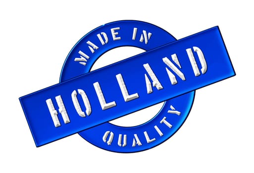 Made in Holland - Quality seal for your website, web, presentation