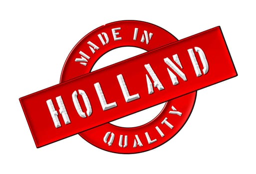 Made in Holland - Quality seal for your website, web, presentation