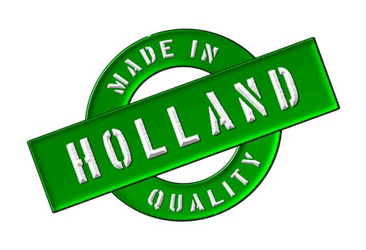 Made in Holland - Quality seal for your website, web, presentation
