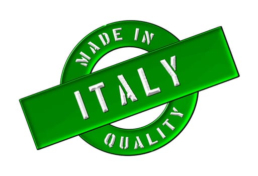Made in Italy - Quality seal for your website, web, presentation