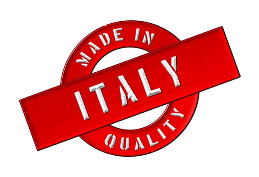 Made in Italy - Quality seal for your website, web, presentation