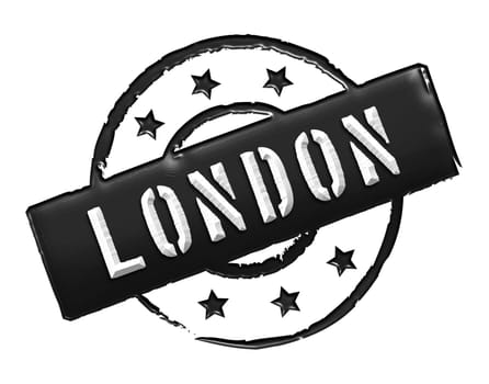 Sign and stamp for your presentation, for websites and many more named LONDON