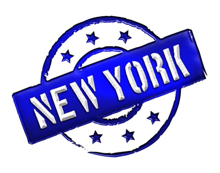 Sign and stamp for your presentation, for websites and many more named NEW YORK
