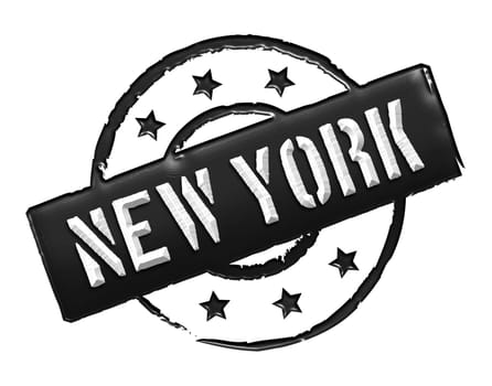 Sign and stamp for your presentation, for websites and many more named NEW YORK