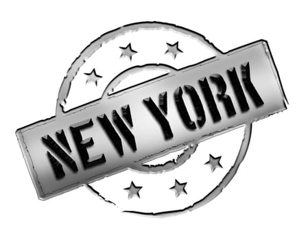 Sign and stamp for your presentation, for websites and many more named NEW YORK