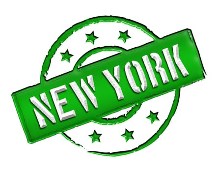 Sign and stamp for your presentation, for websites and many more named NEW YORK