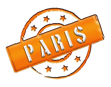 Sign and stamp for your presentation, for websites and many more named PARIS