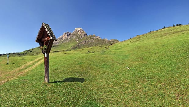 Hike around the Sass de Putia,Villnöss Valley,Dolomites,Italy,Europe