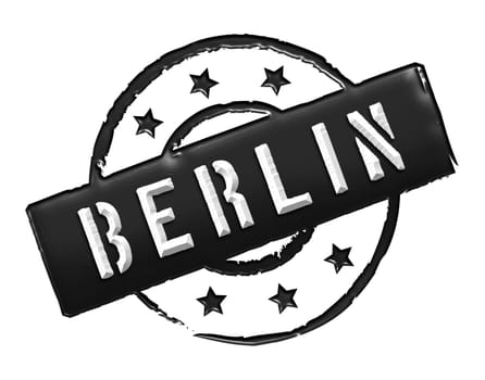 Sign and stamp for your presentation, for websites and many more named BERLIN
