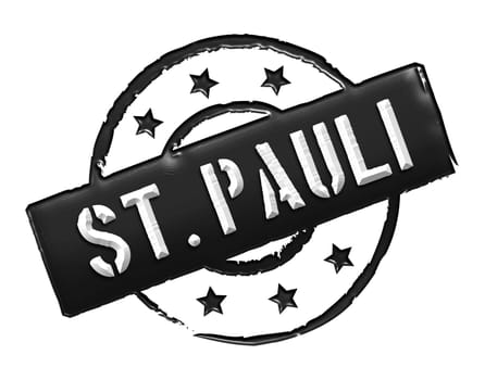 Sign and stamp for your presentation,for websites and many more named St. Pauli