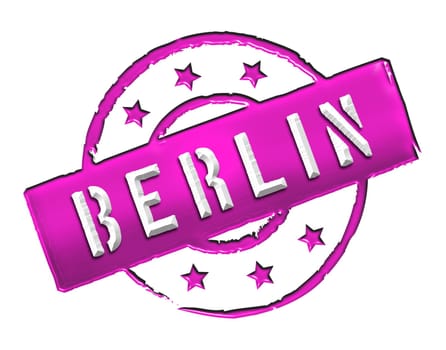 Sign and stamp for your presentation, for websites and many more named BERLIN