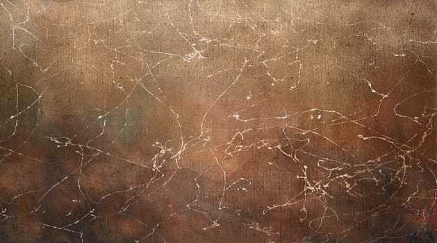 Image of old grunge background of brown color with rifts throughout its surface