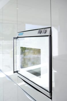 kitchen white oven modern architecture detail house interior deco