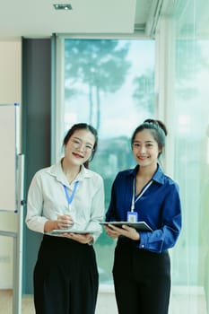 startup business, business advisor leadership for planning finance investment teamwork paperwork audit and discussing marketing, profit, budget of company in meeting room