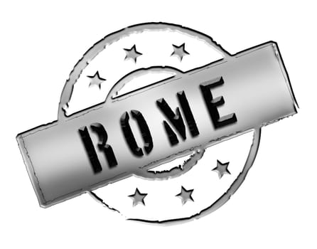 Sign and stamp for your presentation, for websites and many more named Rome