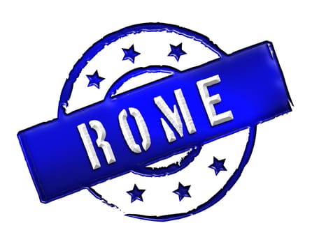 Sign and stamp for your presentation, for websites and many more named Rome