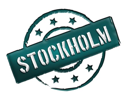 Sign and stamp for your presentation, for websites and many more named Stockholm