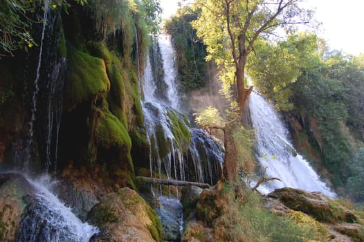 Kravica waterfalls in Bosnia Herzegovina