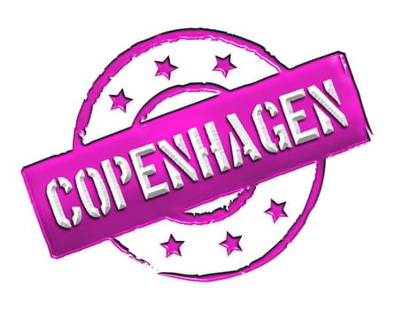 Sign and stamp for your presentation, for websites and many more named Copenhagen