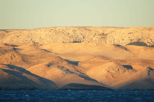 Pag island in Croatia