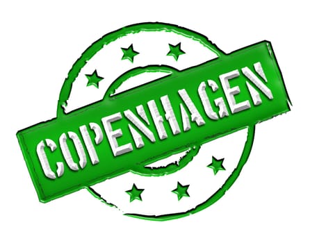 Sign and stamp for your presentation, for websites and many more named Copenhagen