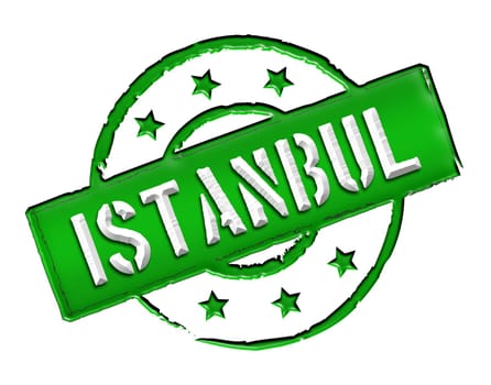 Sign and stamp for your presentation, for websites and many more named Istanbul
